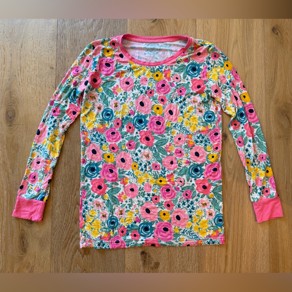 Little Sleepies Floral Classic Pajama Set Size 16